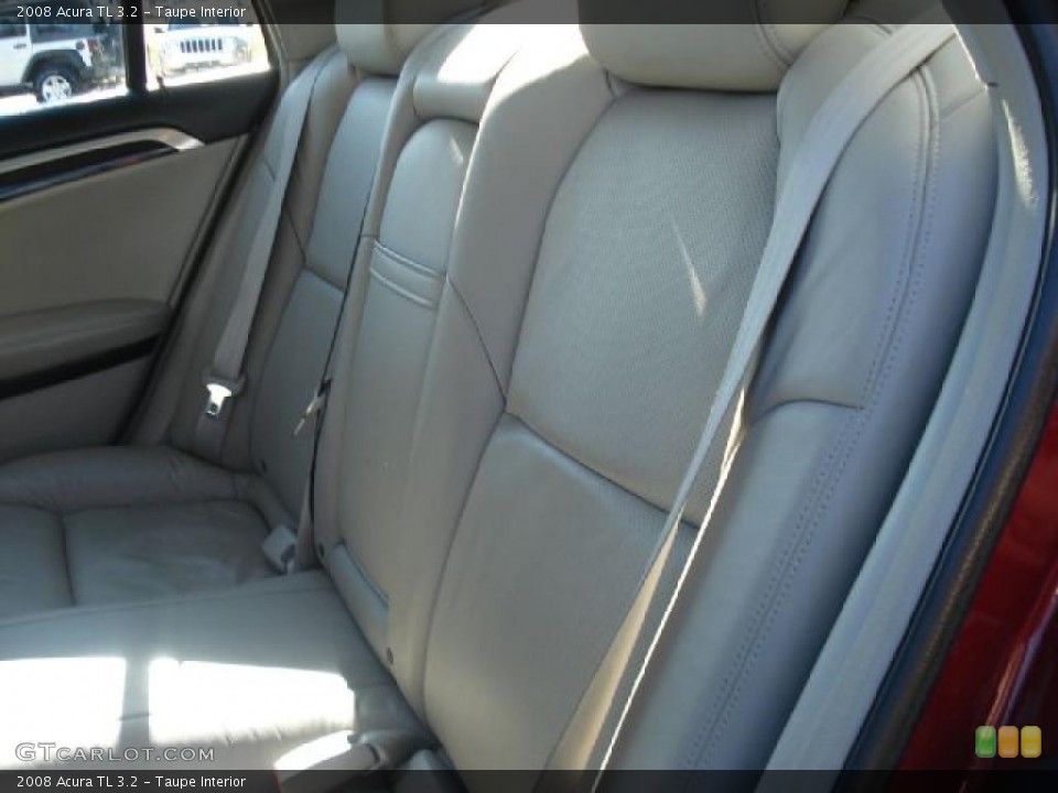 Taupe Interior Photo for the 2008 Acura TL 3.2 #39504460