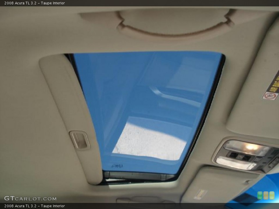 Taupe Interior Sunroof for the 2008 Acura TL 3.2 #39504732