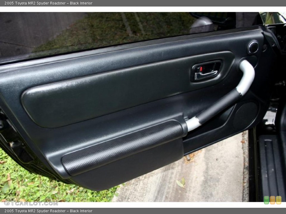 Black Interior Door Panel for the 2005 Toyota MR2 Spyder Roadster #39504956