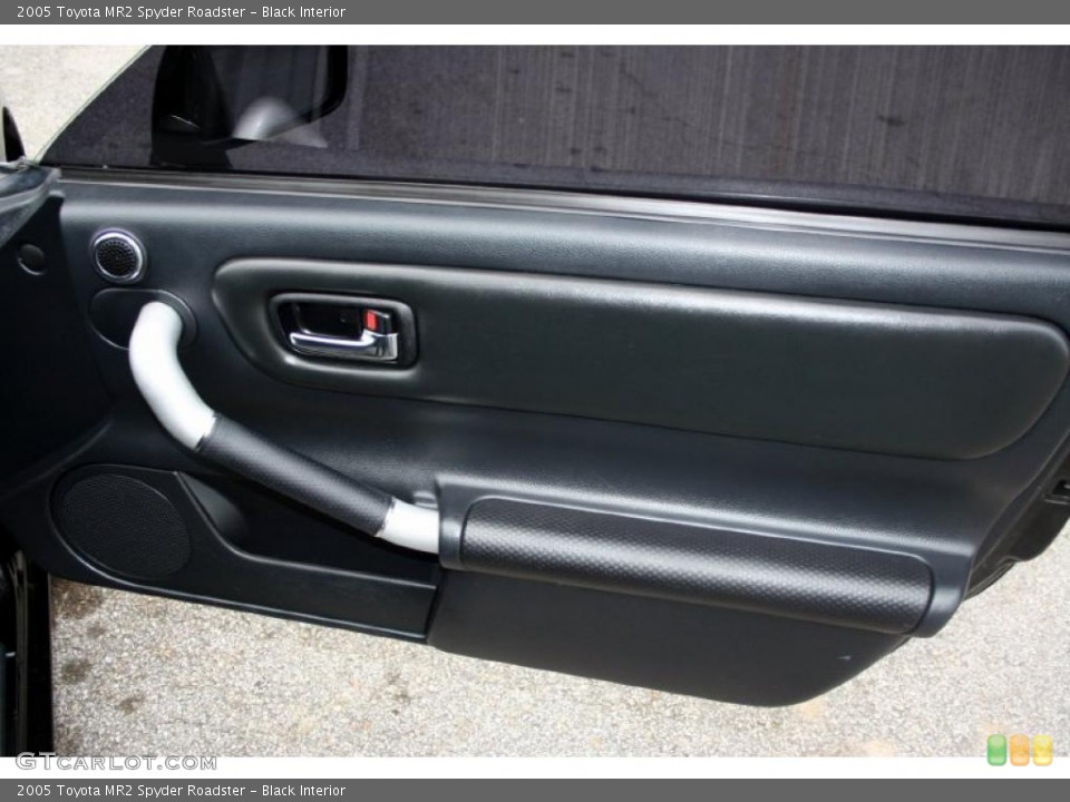 Black Interior Door Panel for the 2005 Toyota MR2 Spyder Roadster #39504972