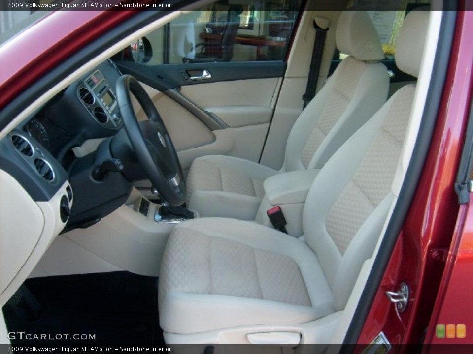 Sandstone Interior Photo for the 2009 Volkswagen Tiguan SE 4Motion #39506640