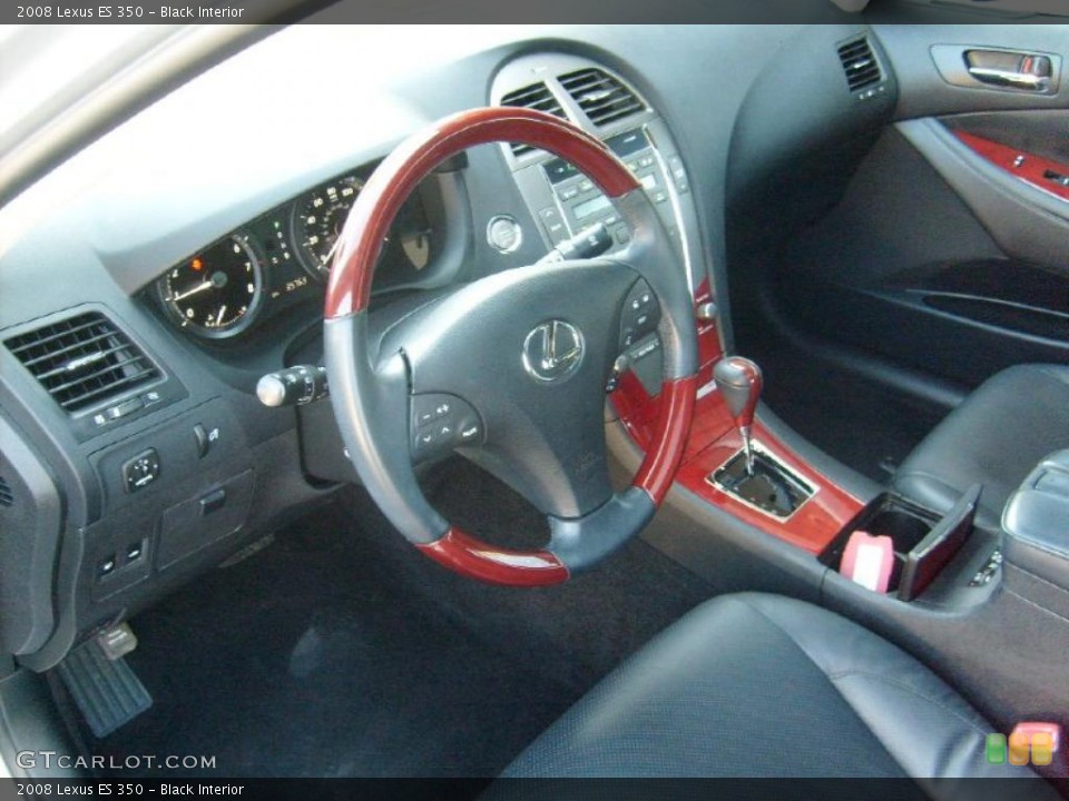 Black Interior Prime Interior for the 2008 Lexus ES 350 #39507684