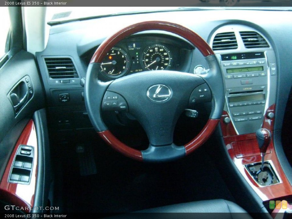 Black Interior Dashboard for the 2008 Lexus ES 350 #39507736