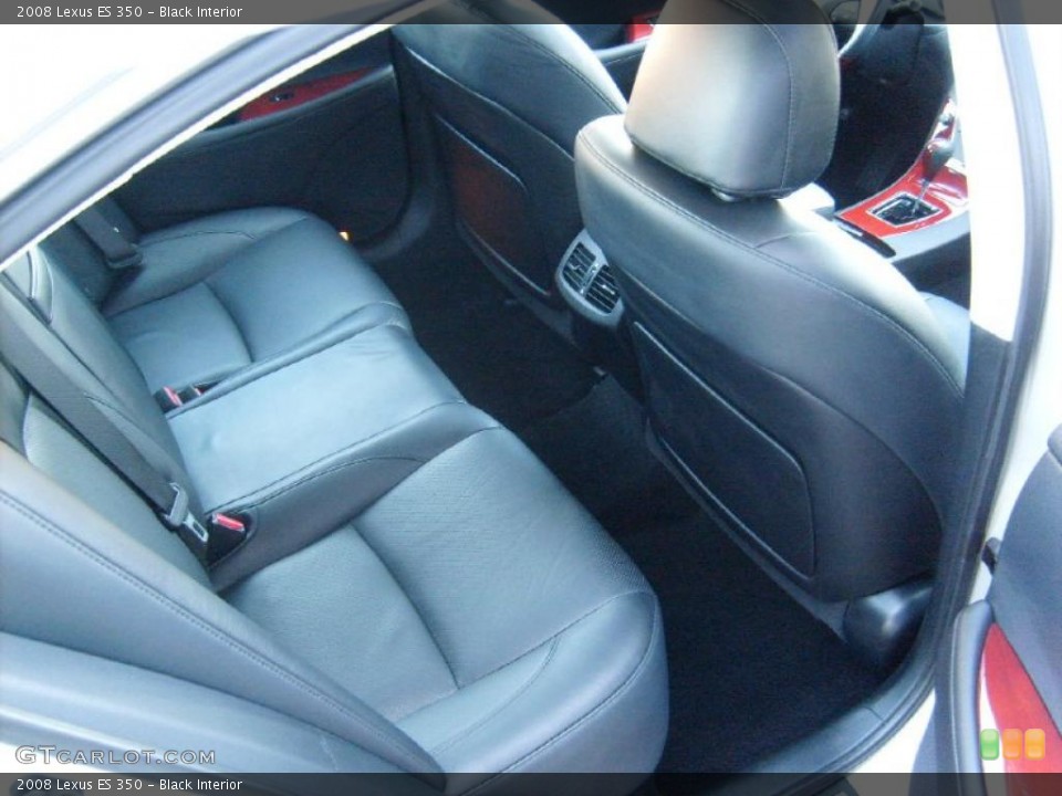 Black Interior Photo for the 2008 Lexus ES 350 #39507768