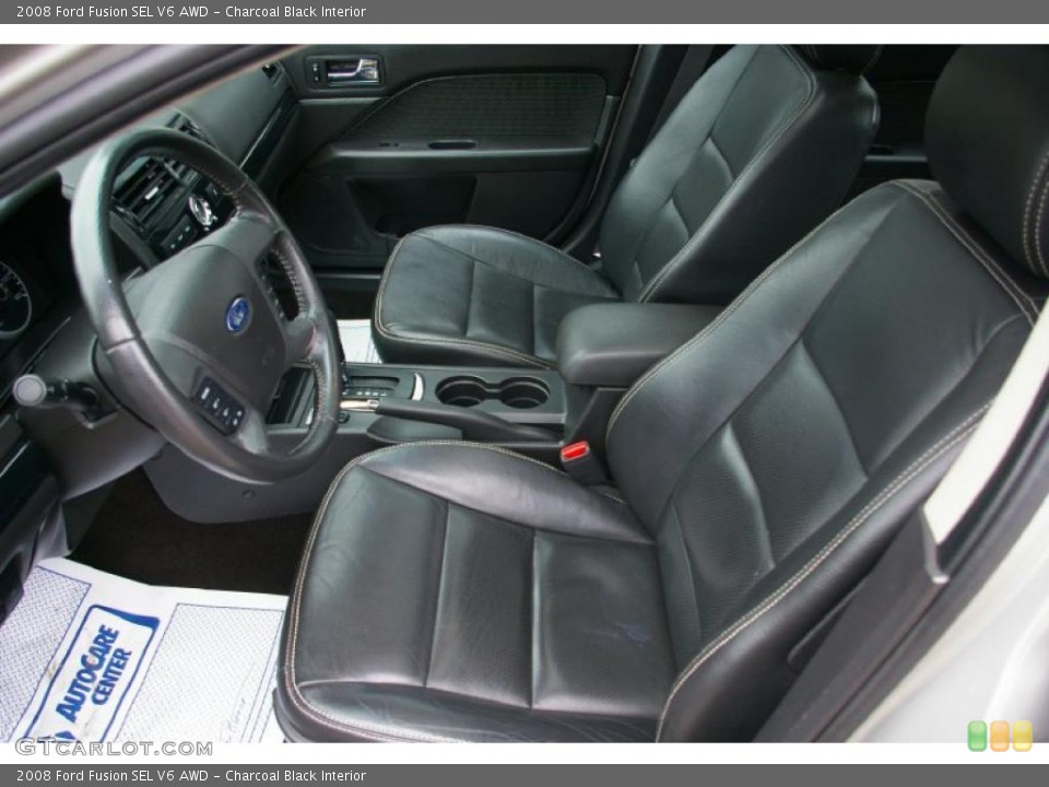 Charcoal Black Interior Photo for the 2008 Ford Fusion SEL V6 AWD #39509316