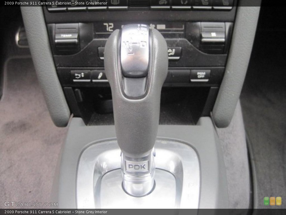 Stone Grey Interior Transmission for the 2009 Porsche 911 Carrera S Cabriolet #39509468