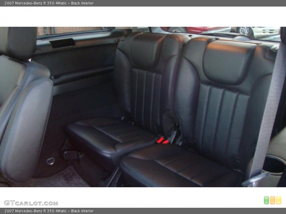 Black Interior Photo for the 2007 Mercedes-Benz R 350 4Matic #39509700
