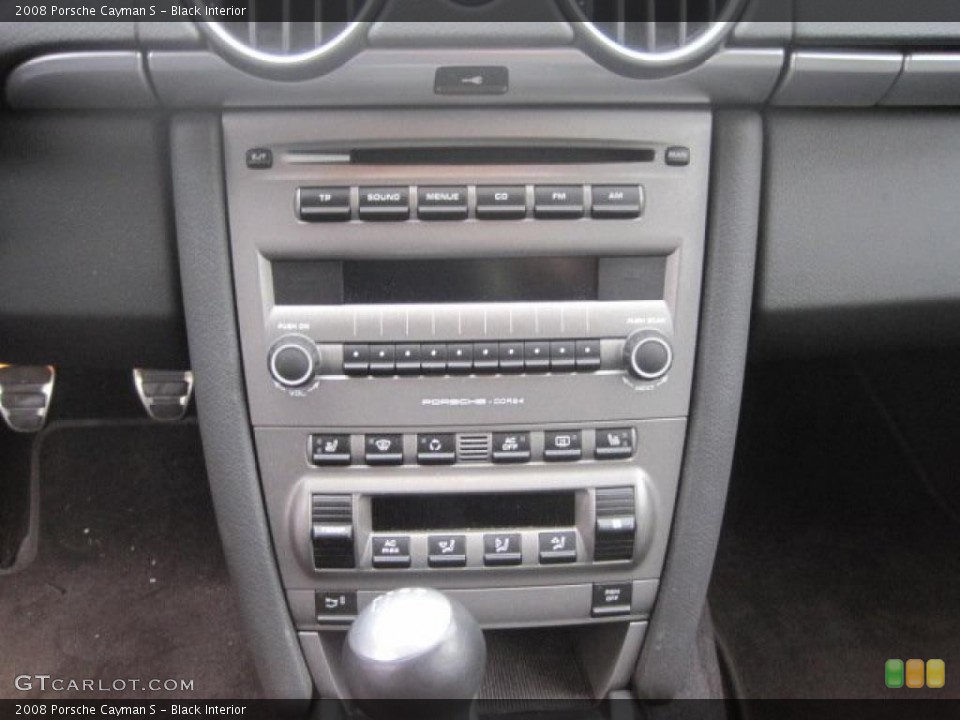 Black Interior Controls for the 2008 Porsche Cayman S #39509766