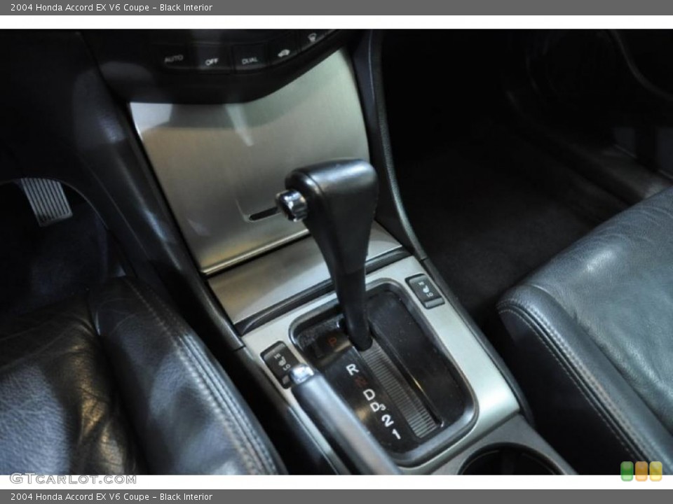 Black Interior Transmission for the 2004 Honda Accord EX V6 Coupe #39510712