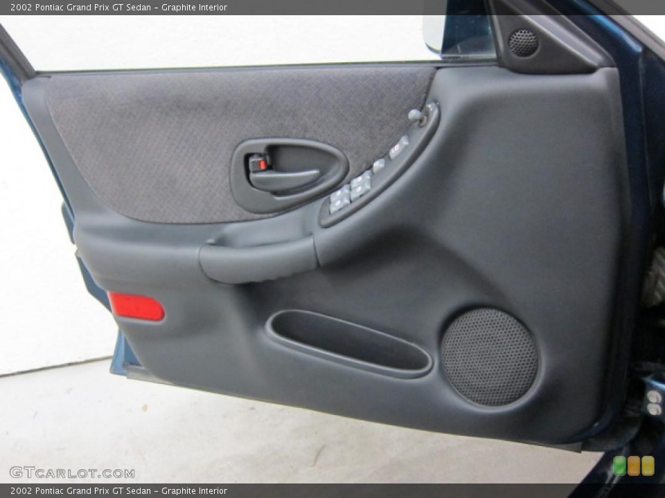 Graphite Interior Door Panel for the 2002 Pontiac Grand Prix GT Sedan #39510796