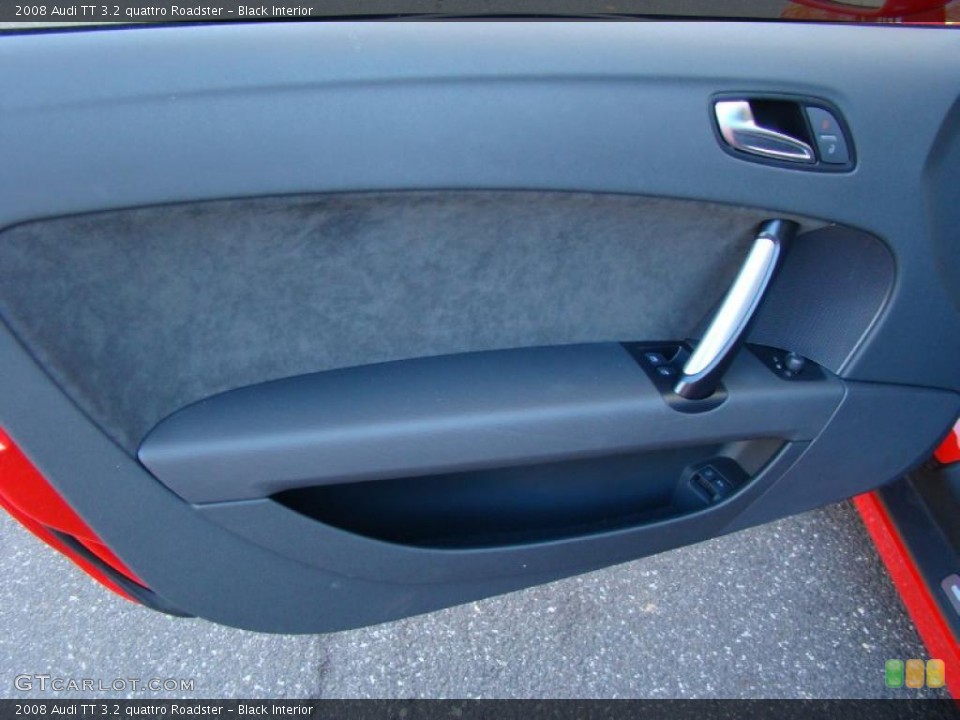 Black Interior Door Panel for the 2008 Audi TT 3.2 quattro Roadster #39511656
