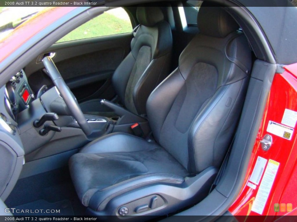 Black Interior Photo for the 2008 Audi TT 3.2 quattro Roadster #39511668