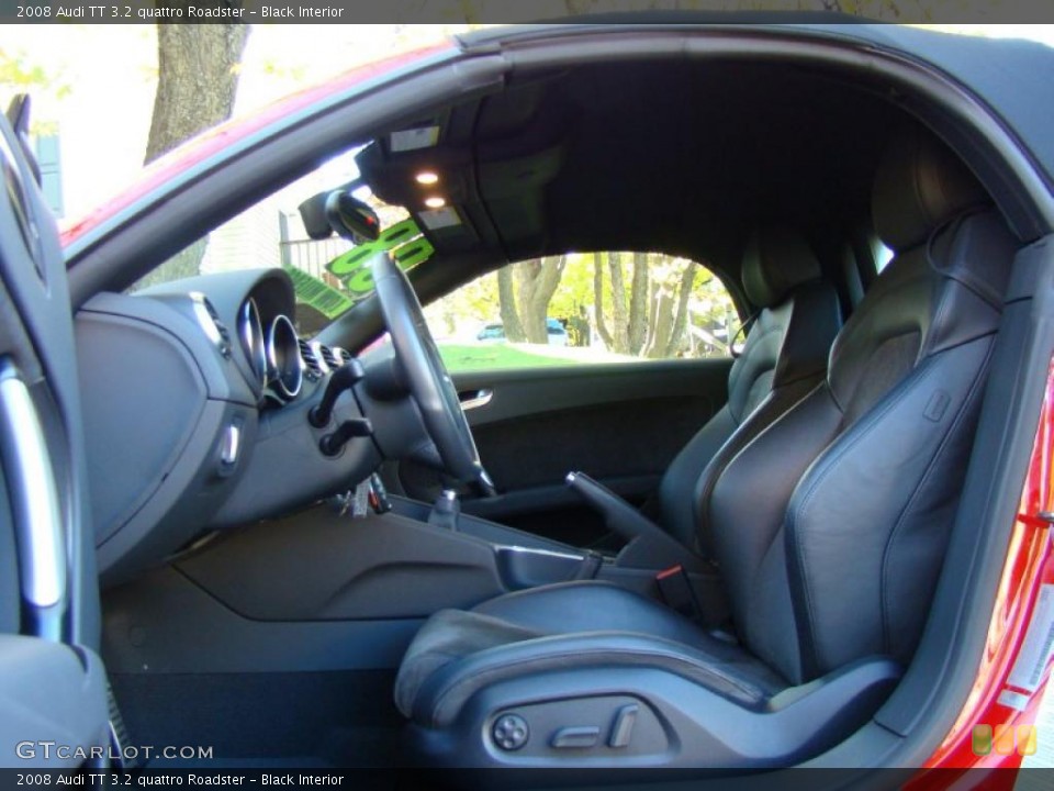 Black Interior Photo for the 2008 Audi TT 3.2 quattro Roadster #39511684