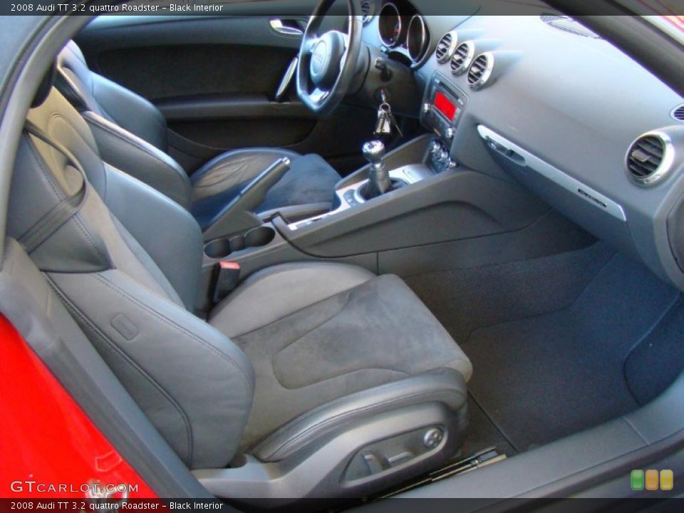 Black Interior Dashboard for the 2008 Audi TT 3.2 quattro Roadster #39512196