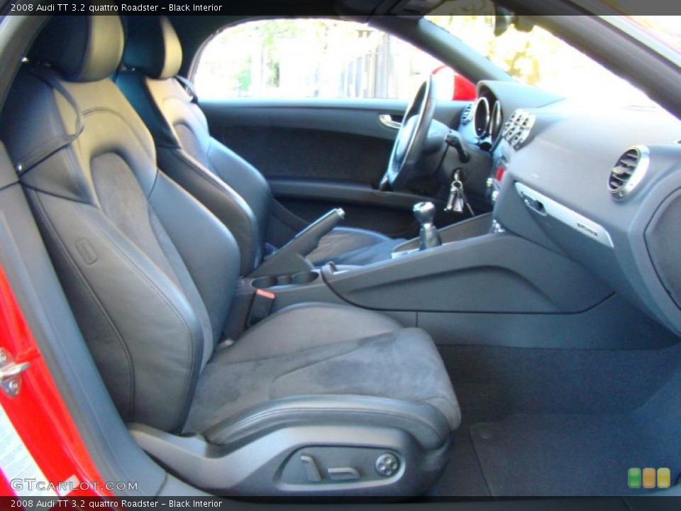 Black Interior Photo for the 2008 Audi TT 3.2 quattro Roadster #39512208