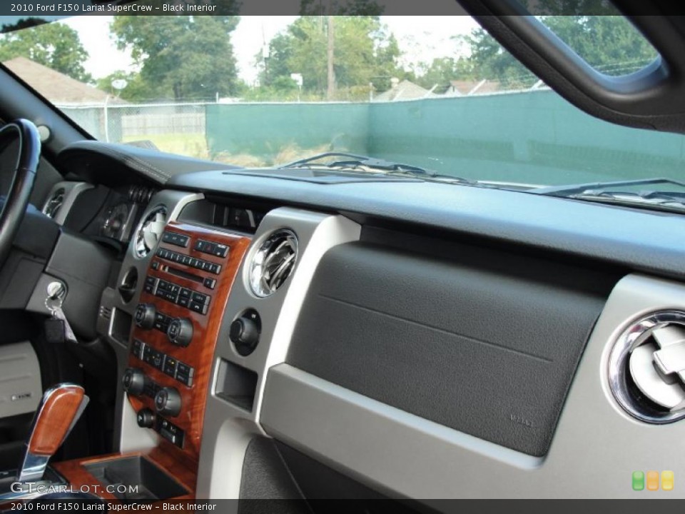 Black Interior Dashboard for the 2010 Ford F150 Lariat SuperCrew #39512400