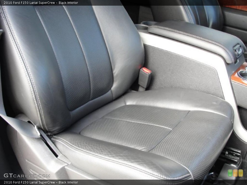 Black Interior Photo for the 2010 Ford F150 Lariat SuperCrew #39512448
