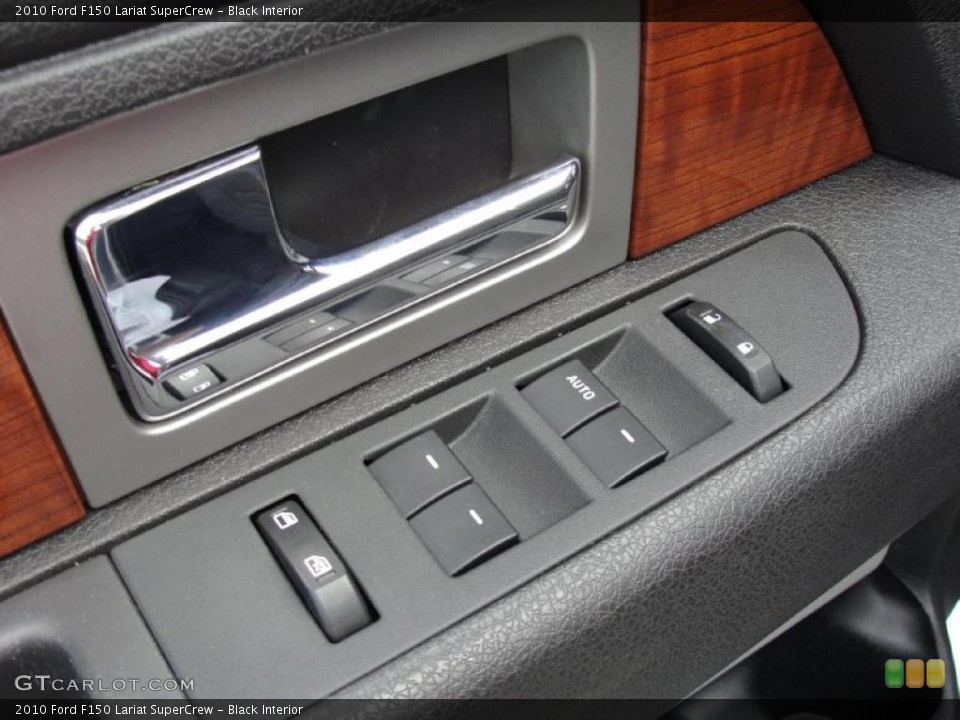 Black Interior Controls for the 2010 Ford F150 Lariat SuperCrew #39512572