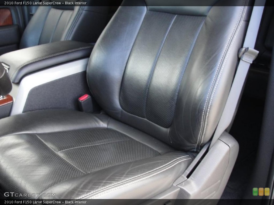 Black Interior Photo for the 2010 Ford F150 Lariat SuperCrew #39512596