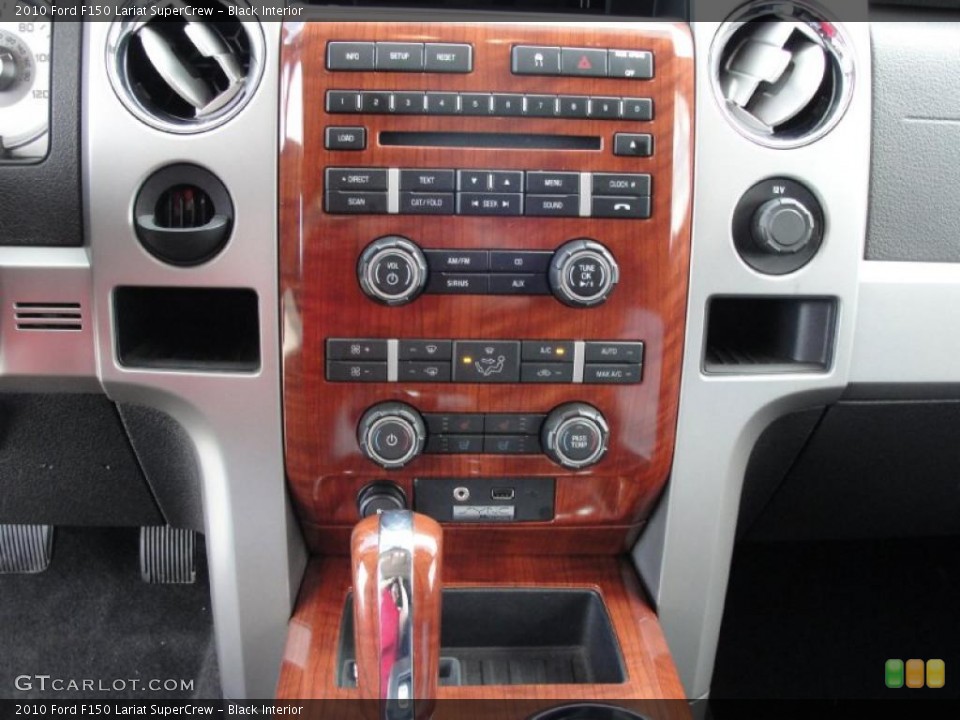 Black Interior Controls for the 2010 Ford F150 Lariat SuperCrew #39512648