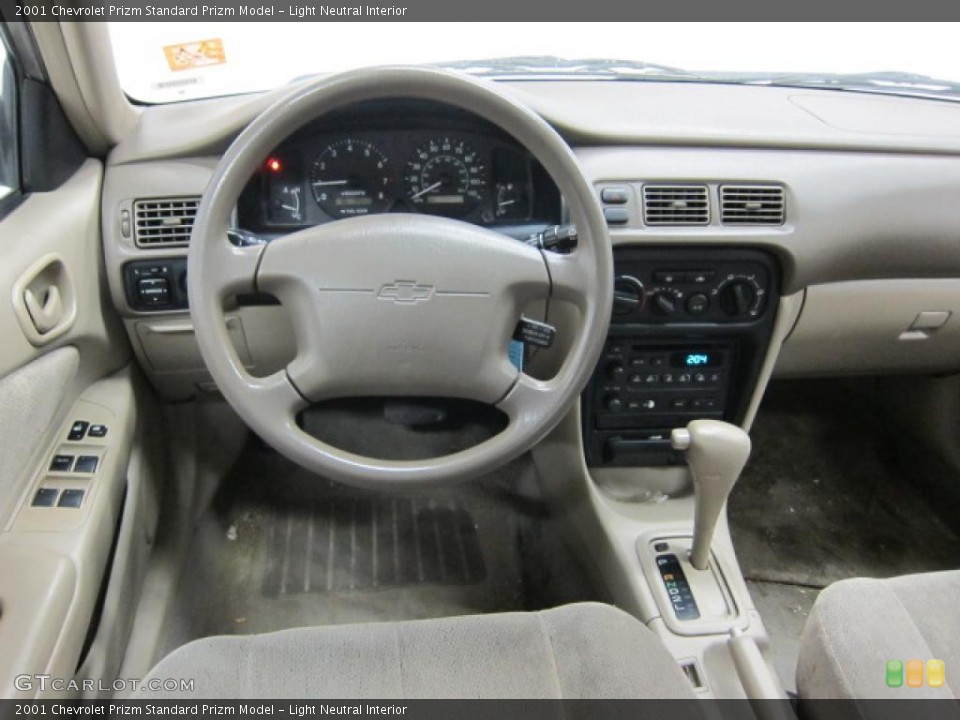 Light Neutral Interior Dashboard for the 2001 Chevrolet Prizm  #39513076