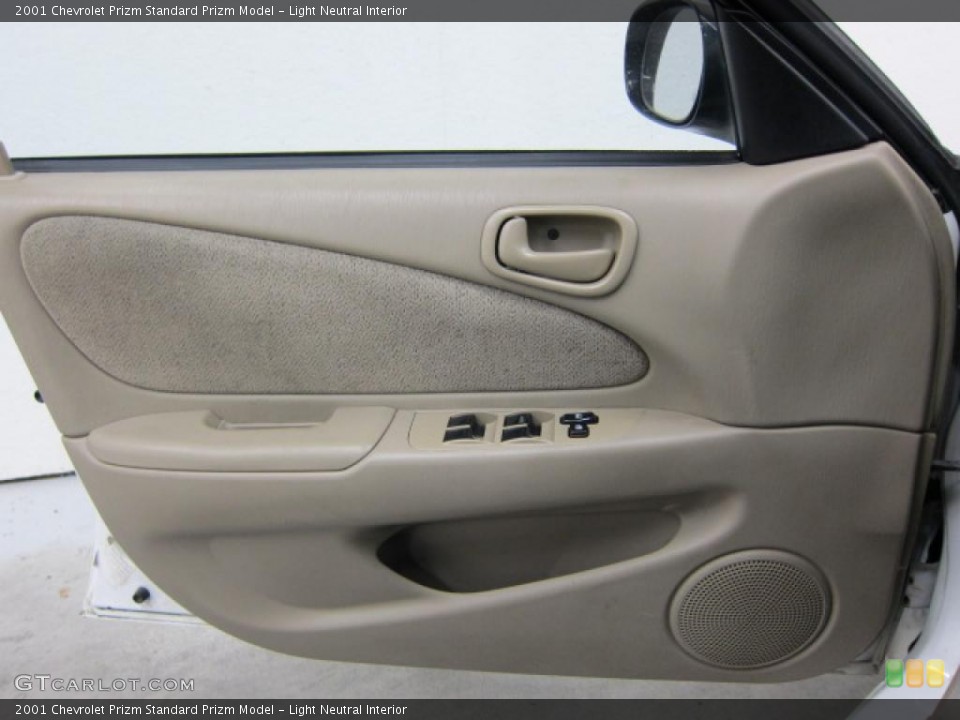 Light Neutral Interior Door Panel for the 2001 Chevrolet Prizm  #39513096