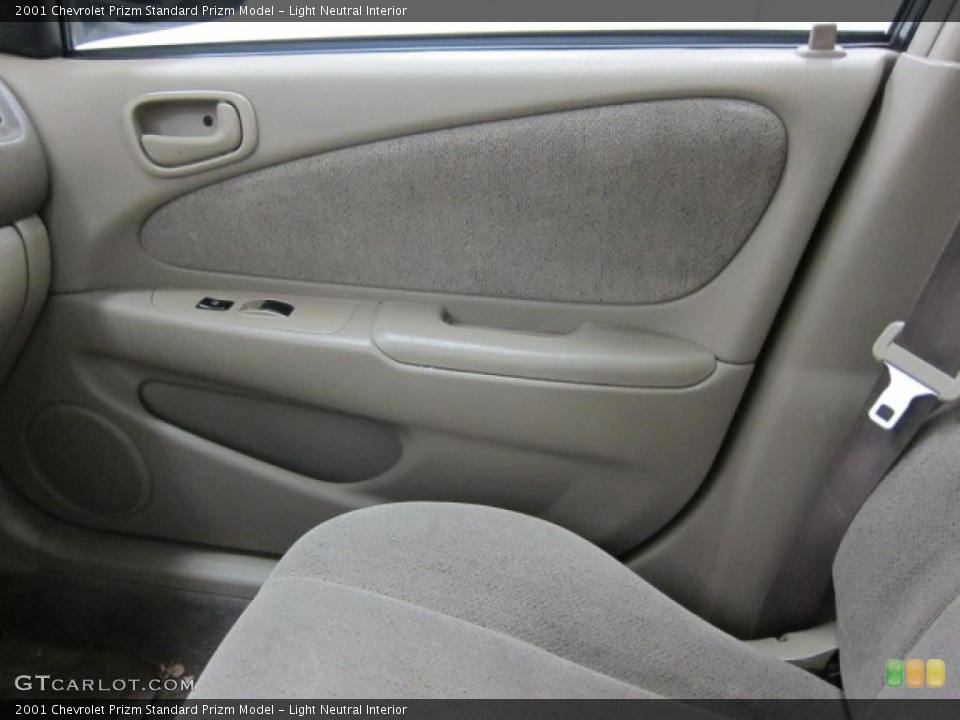 Light Neutral Interior Door Panel for the 2001 Chevrolet Prizm  #39513372