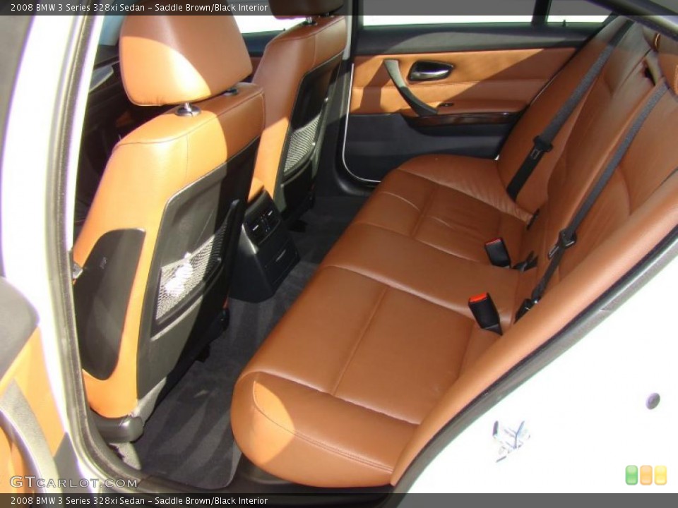 Saddle Brown/Black Interior Photo for the 2008 BMW 3 Series 328xi Sedan #39514028