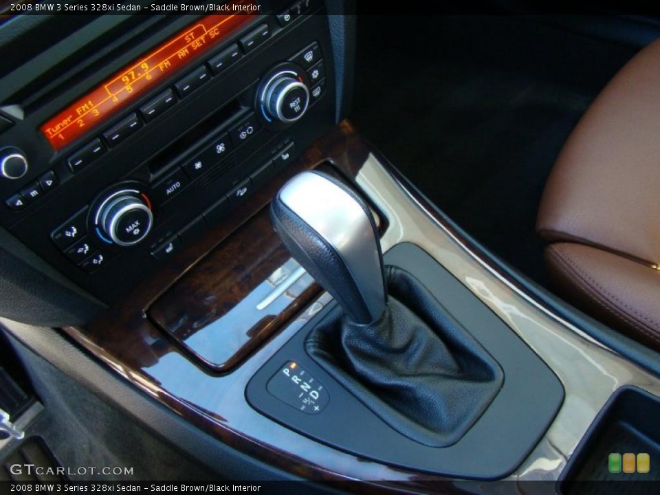 Saddle Brown/Black Interior Transmission for the 2008 BMW 3 Series 328xi Sedan #39514072