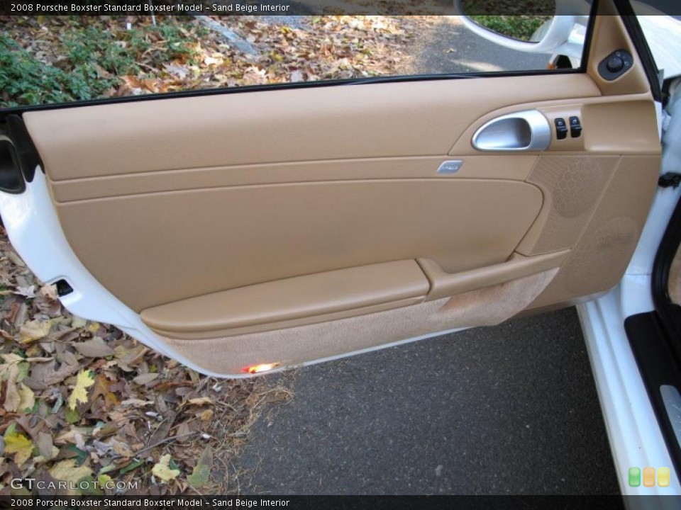 Sand Beige Interior Door Panel for the 2008 Porsche Boxster  #39517396