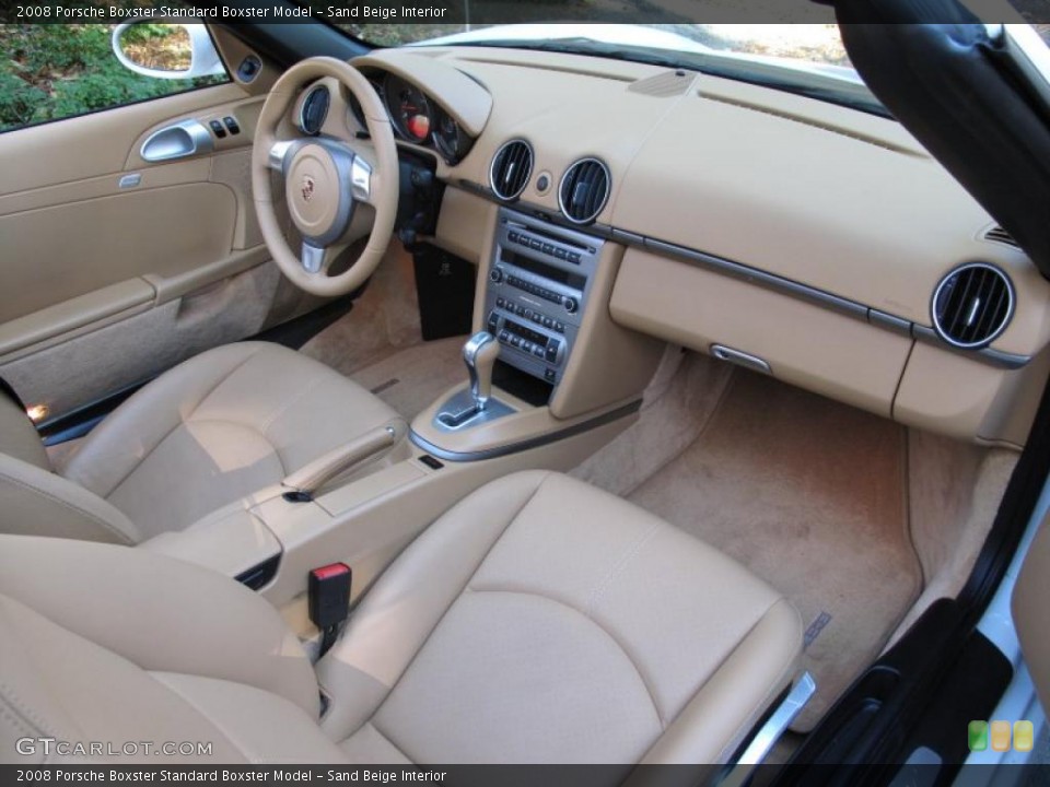 Sand Beige Interior Photo for the 2008 Porsche Boxster  #39517412