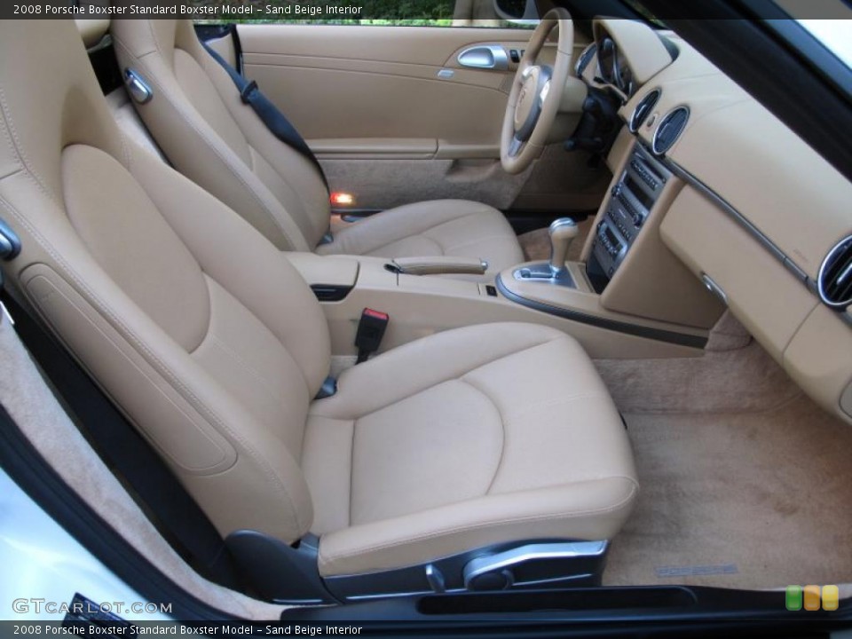 Sand Beige Interior Photo for the 2008 Porsche Boxster  #39517432