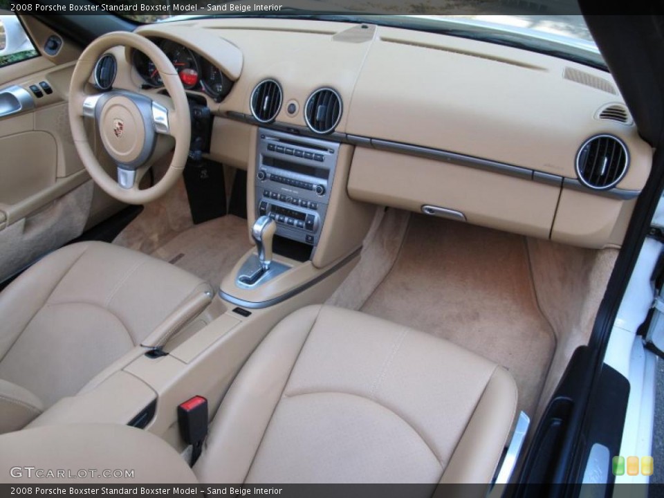 Sand Beige Interior Photo for the 2008 Porsche Boxster  #39517464