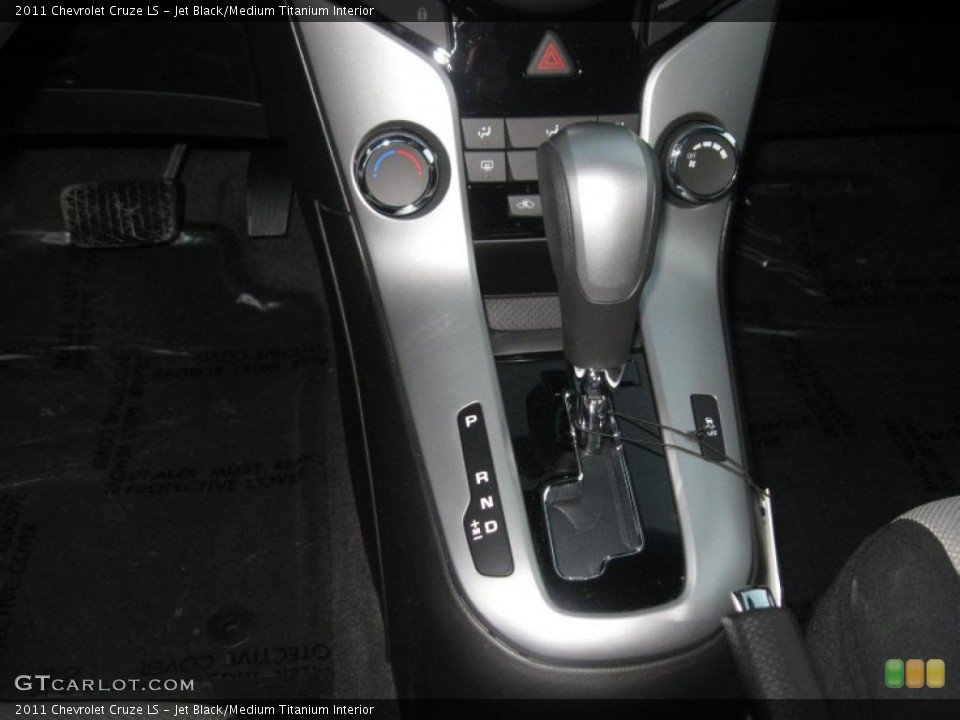 Jet Black/Medium Titanium Interior Transmission for the 2011 Chevrolet Cruze LS #39518184