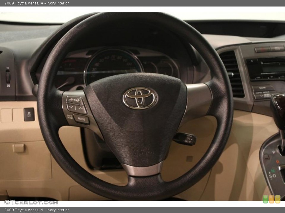 Ivory Interior Steering Wheel for the 2009 Toyota Venza I4 #39518800