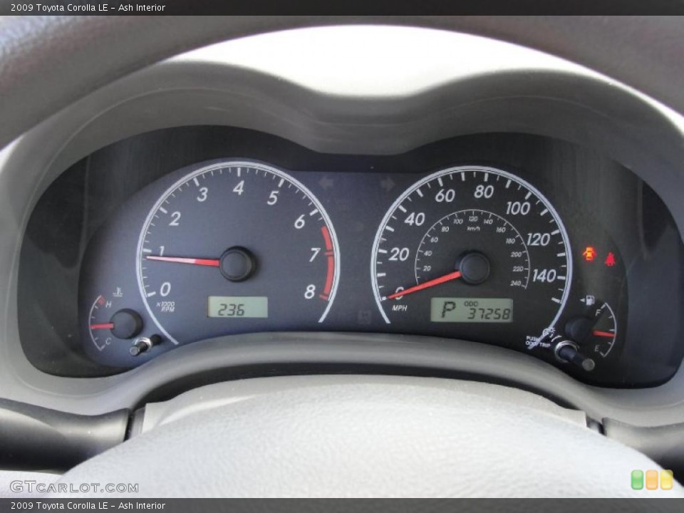 Ash Interior Gauges for the 2009 Toyota Corolla LE #39520801