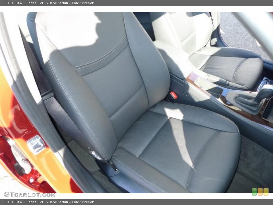 Black Interior Photo for the 2011 BMW 3 Series 328i xDrive Sedan #39521345