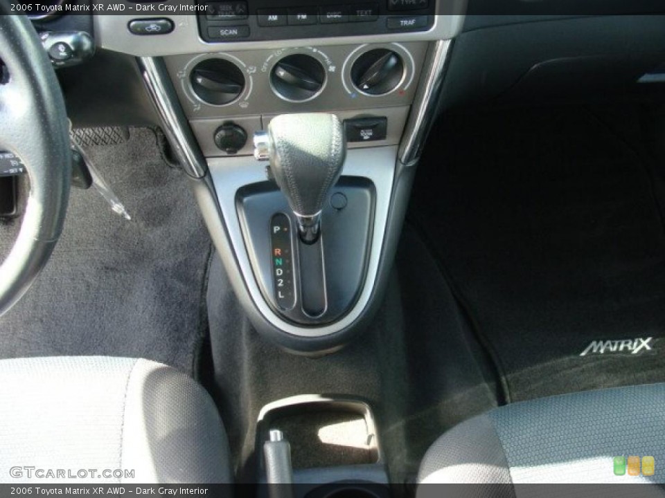 Dark Gray Interior Transmission for the 2006 Toyota Matrix XR AWD #39521369