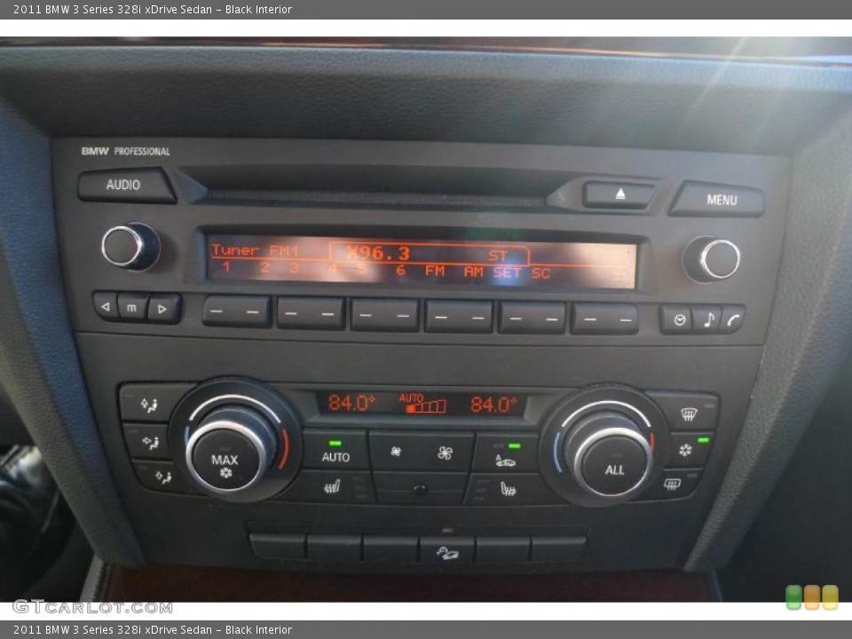 Black Interior Controls for the 2011 BMW 3 Series 328i xDrive Sedan #39521497