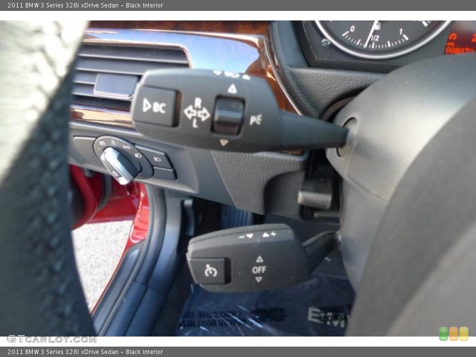 Black Interior Controls for the 2011 BMW 3 Series 328i xDrive Sedan #39521581