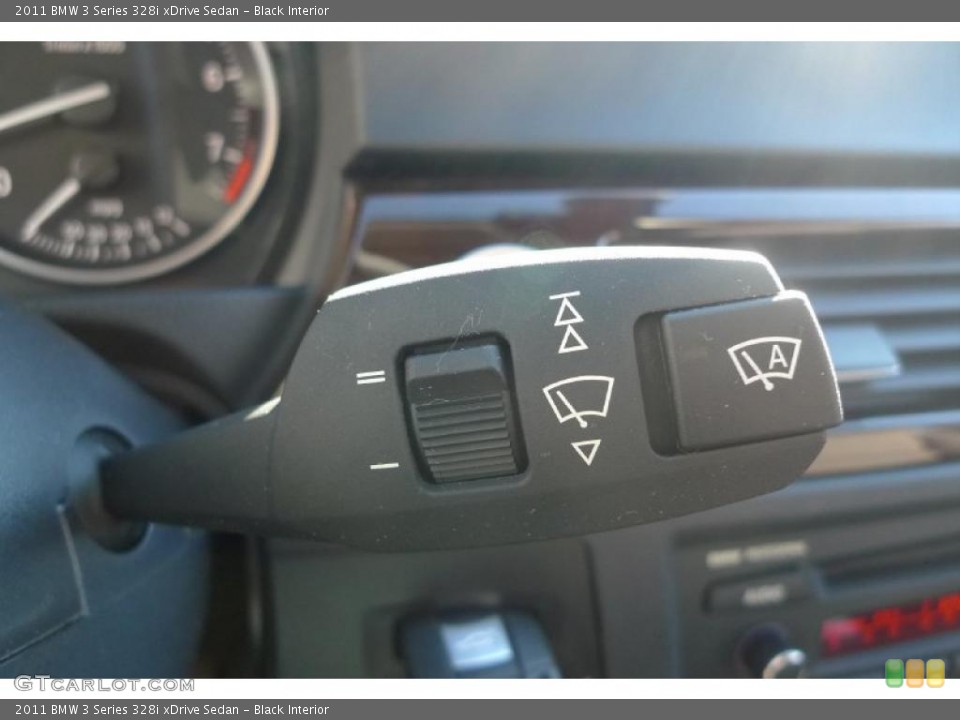 Black Interior Controls for the 2011 BMW 3 Series 328i xDrive Sedan #39521641