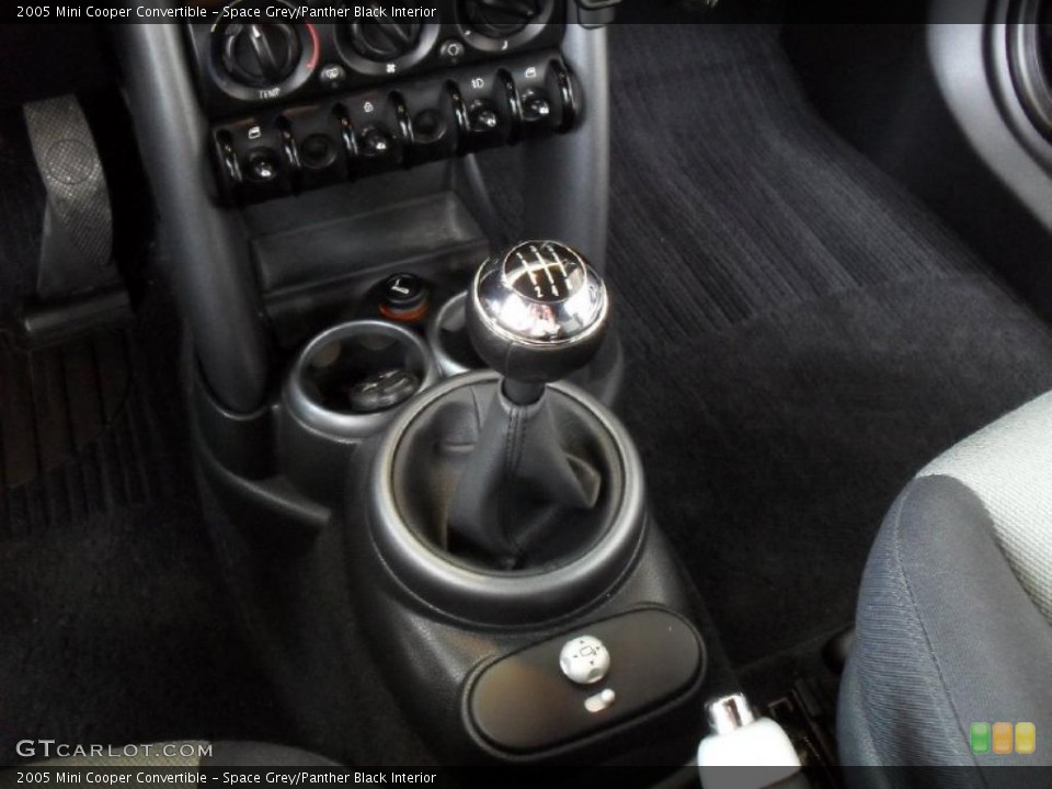Space Grey/Panther Black Interior Transmission for the 2005 Mini Cooper Convertible #39522277