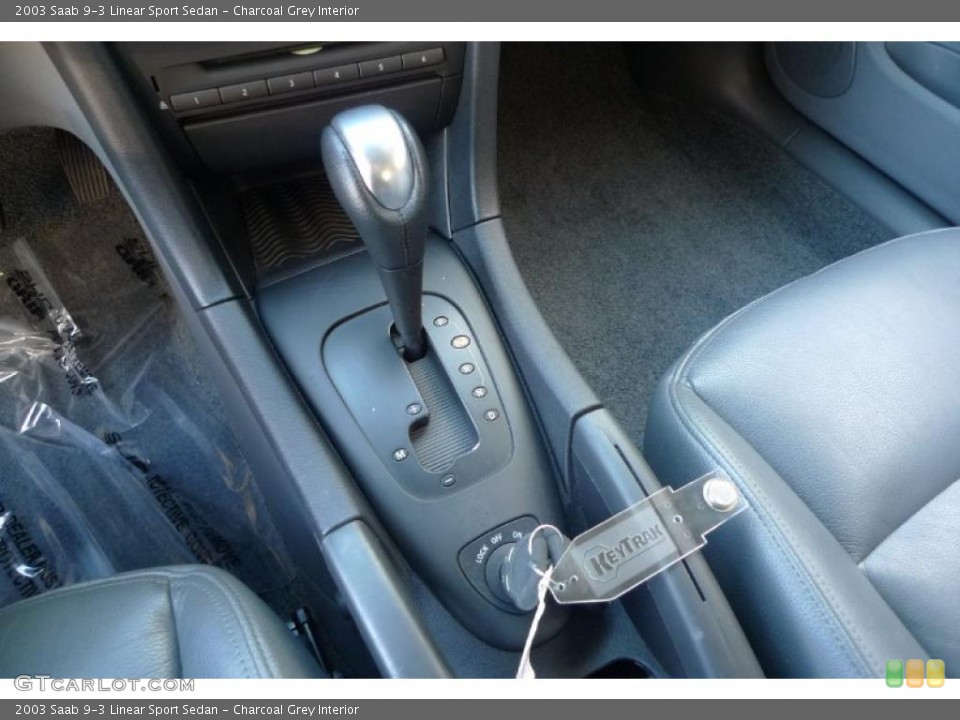 Charcoal Grey Interior Transmission for the 2003 Saab 9-3 Linear Sport Sedan #39522373