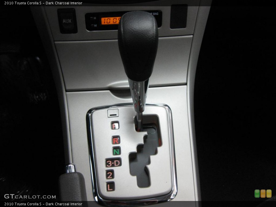 Dark Charcoal Interior Transmission for the 2010 Toyota Corolla S #39522797