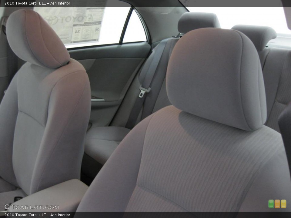 Ash Interior Photo for the 2010 Toyota Corolla LE #39523477