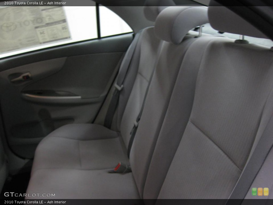 Ash Interior Photo for the 2010 Toyota Corolla LE #39523489