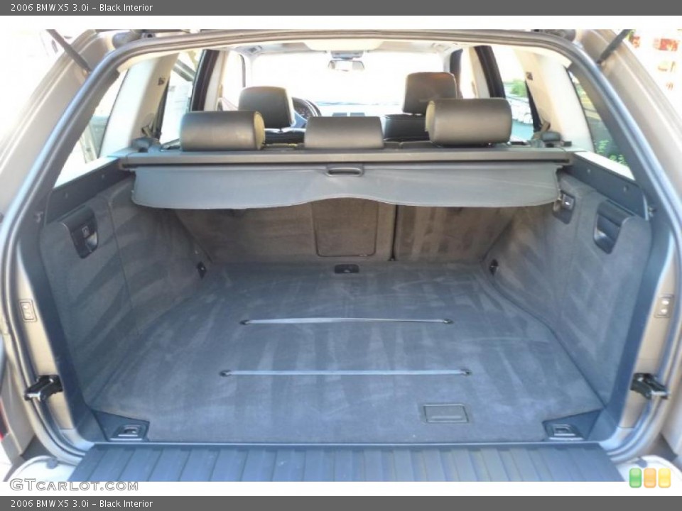 Black Interior Trunk for the 2006 BMW X5 3.0i #39523737