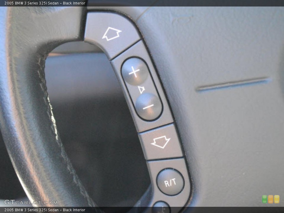 Black Interior Controls for the 2005 BMW 3 Series 325i Sedan #39524301