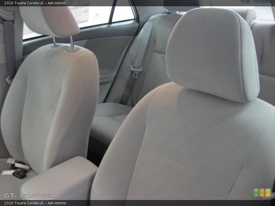 Ash Interior Photo for the 2010 Toyota Corolla LE #39524641