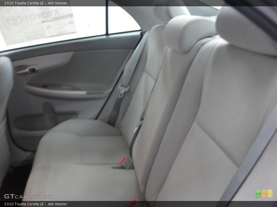 Ash Interior Photo for the 2010 Toyota Corolla LE #39524657